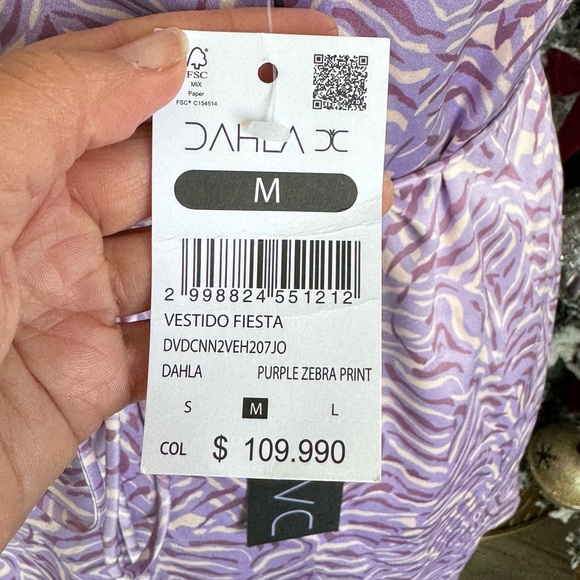 Vestido Corto Casual Mujer Dahla - Picture 5 of 10